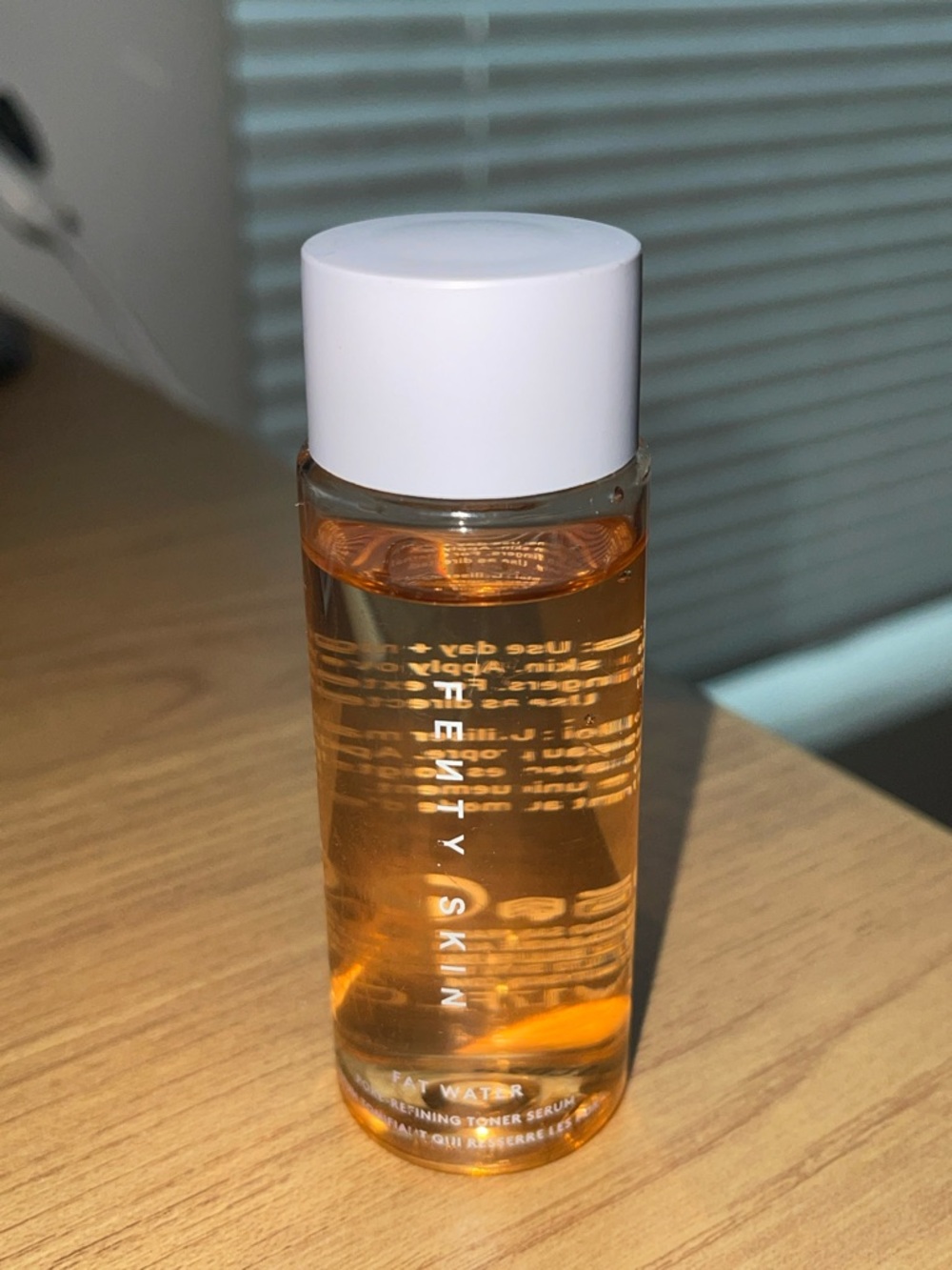 Fenty Beauty Fat Water Toner Serum - Orange and White